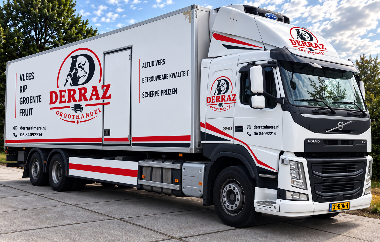 Derraz Food vrachtwagen